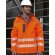 Chaqueta Softshell alta visibilidad Naranja fluor detalle 1