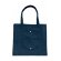 bolsa plegable con asas largas personalizada azul marino