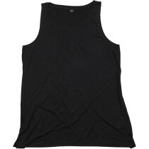 Camiseta de tirantes de mujer en algodón personalizada negra Camiseta de tirantes de mujer en algodón personalizada negra