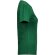 Camisetas de mujer manga corta algodón orgánico 220 g/m2 Interlock Verde bosque detalle 2