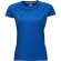 Camiseta de mujer técnica transpirable personalizada azul claro