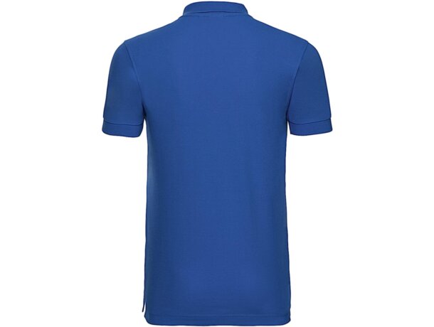 Polo unisex manga corta 205 gr Hawái azul detalle 1