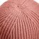 Gorros invierno dobladillo unisex poliéster canalé Rosa rubor detalle 2