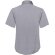 Camisa Oxford mujer Oxford gris detalle 1