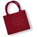 Bolsa Shimmer Yute Mini Gift Bag Rojo/oro