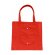 bolsa plegable con asas largas personalizada roja