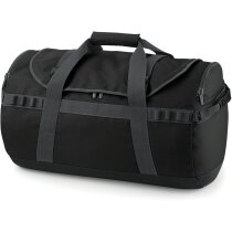 Bolsa de viaje cómoda y resistente personalizada negra