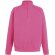 Sudadera cremallera 1/4 hombre fucsia