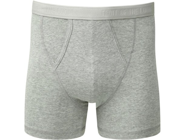 Boxer Classic (pack de 2) Gris claro marl detalle 3