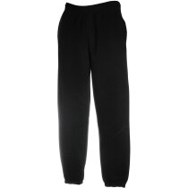 Pantalón de deporte con Tobillos Elásticos negro