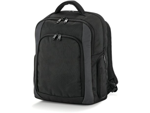 Mochila para portátil con varios bolsillos negra Mochila para portátil con varios bolsillos negra