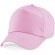 Gorra básica de algodón unisex personalizada rosa claro