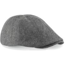 Gorra especial de poliester y lana gris