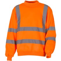 Sudadera fluo de alta visibilidad