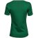 Camisetas de mujer manga corta algodón orgánico 220 g/m2 Interlock Verde bosque detalle 1