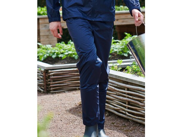 Pantalones personalizados de hombre transpirable poliamida 80 g/m2 Marino detalle 7