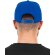 Gorra Snapback 5 paneles Azul royal detalle 11