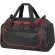 Sports Holdall personalizado negro y rojo