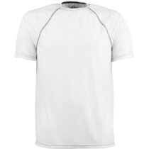 Camiseta deportiva unisex tallas adulto blanca Camiseta deportiva unisex tallas adulto blanca