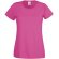 Camiseta Valueweight de mujer 160 gr personalizada fucsia