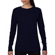 Sudadera de mujer entallada básica Sudadera de mujer entallada básica