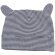 Gorro con orejitas algodón orgánico bebé rayas