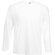 Camiseta manga larga Value Weight de Fruit of the loom 165 gr personalizada blanca