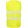 Chaleco Seguridad 2-bandas Amarillo fluorescente detalle 4