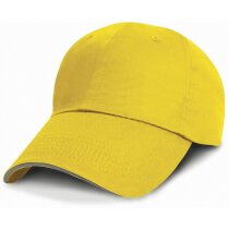 Gorra de algodón con acabado sarga suave Gorra de algodón con acabado sarga suave