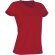 Camiseta técnica de mujer 160 gr roja