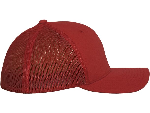 Gorra con acabado de sarga y rejilla para empresas