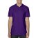 Softstyle® Adult Double Pique Polo personalizado lila