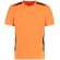 Camiseta manga cortatejido técnico unisex 135 gr naranja