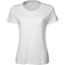 Camiseta básica de mujer 150 gr blanca Camiseta básica de mujer 150 gr blanca