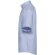 Camisa Oxford manga corta hombre Azul oxford detalle 4