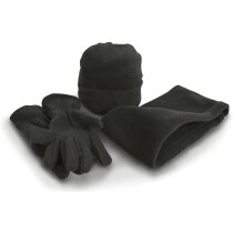 Set polar personalizados gorro bufanda guantes