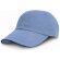 Gorra de algodón grueso con detalles de color personalizada azul claro