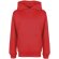 Sudadera de niño clásica con capucha personalizada roja