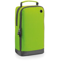 Bolsa para zapatillas con bolsillo trasero negra personalizado Bolsa para zapatillas con bolsillo trasero negra personalizado