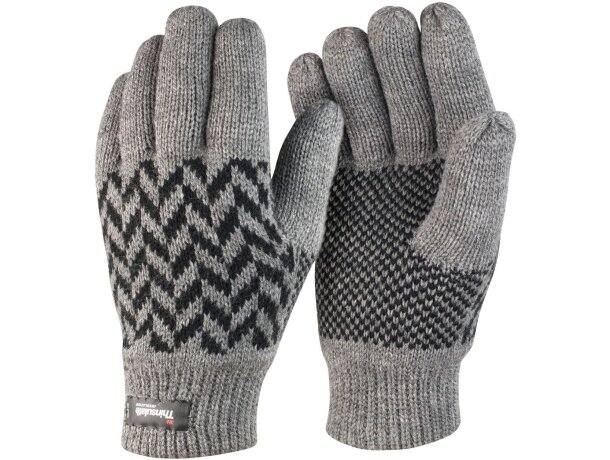 Guantes marca Thinsulate gris