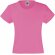 Camiseta de niña Valueweith 160 gr personalizada fucsia