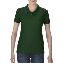 Polo manga corta ajustado de mujer 190 gr personalizado blanco Polo manga corta ajustado de mujer 190 gr personalizado blanco