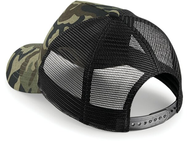 Gorra Camo Trucker . Accesorio barato para merchandising camuflaje jungla