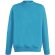 Sudadera con cuello redondo 240 gr personalizada azul claro