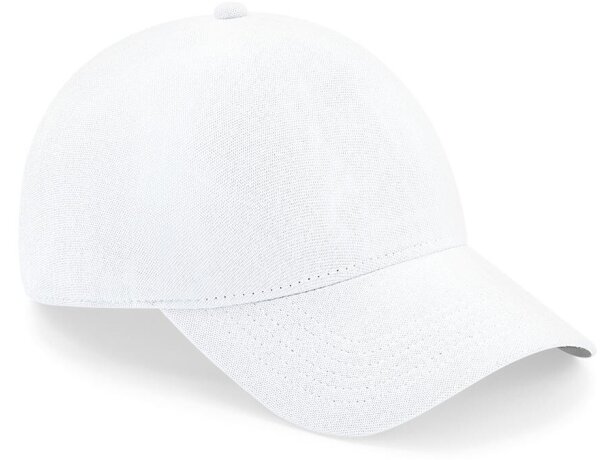 Gorra running publicitaria ajustable de poliéster Seamless Rojo detalle 4