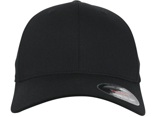 Gorra Flexfit algodón orgánico Marino detalle 7