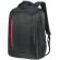Mochila para portátil para publicidad con puerto usb en poliéster Kiel Urban Negro/rojo detalle 6