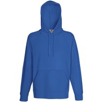 Sudadera Azul Rey Royal Con Gorro Lisa Unisex Algodon Y Poli