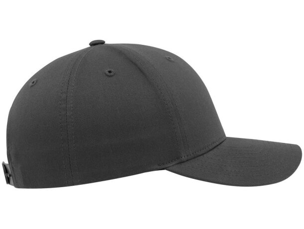 Merchandising corporativo. Gorra snapback curvada estilo clásico Carbon detalle 8