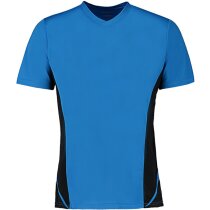 Camiseta Team Cuello V Gamegear Cooltext hombre blanco/azul